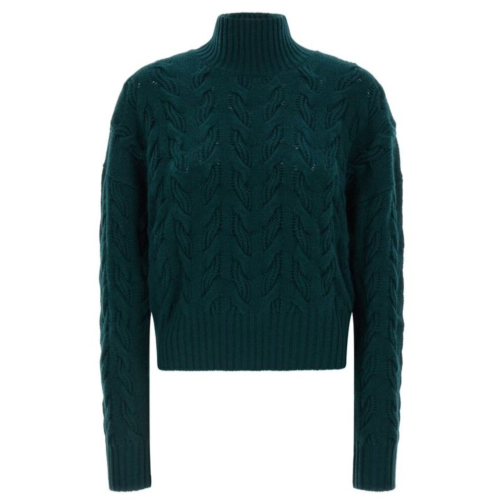 Max Mara Bicolor Wool Women's Cardigan